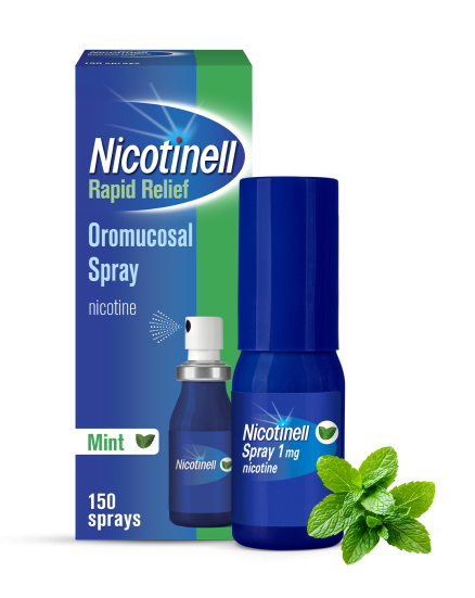 Spray with mint without sticker
