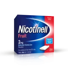 NICOTINELL-FRUIT-GUM-2MG-204s
